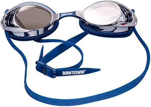 BornToSwim Unisex Erwachsenen-schwimmbrille Freedom Mirrored Sports