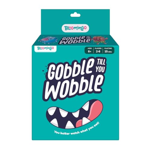Bloomingo Gobble Till You Wobble: Fun Card Game for Kids & Adults; Perfect for Family Gatherings &...