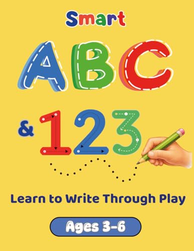 Smart ABC & 123 Activity and Coloring Workbook image 2
