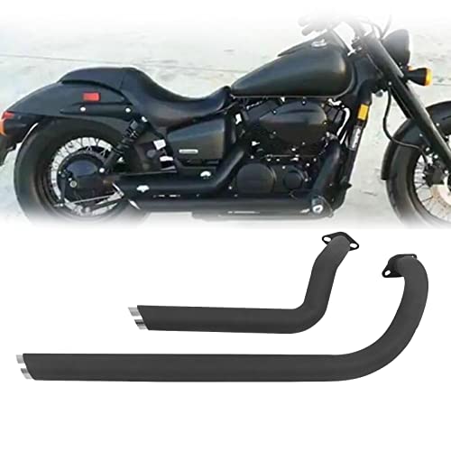 Tuyau d'échappement VT750 Shadow Aero Spirit avec silencieux amovible