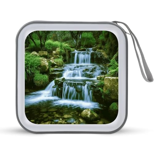 Étui de rangement CD/DVD 40 compartiments avec fermeture sécurisée pour la protection totale