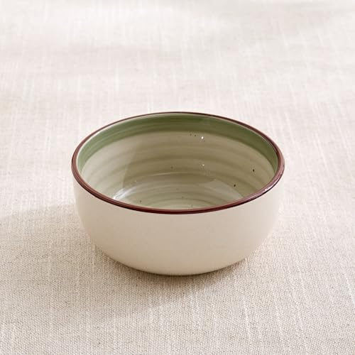 Image of Home Centre |Moderna Studio Stoneware Katori - 300ml|Single Crockery|Crockery|Bowls|Green