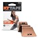 KT Tape Original Cotton Elastic Kinesiology Therapeutic Athletic Tape, 20 Precut 10 inch Strips, Beige, Latex Free, Breathable, Pro & Olympic Choice