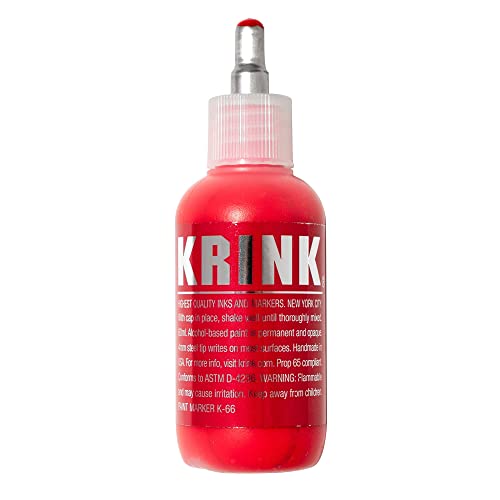 Krink K66 - Steel Tip Paint Marker - Supplied By Graff City (Red)