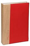  Chapter Einsteckalbum für 300 Fotos in 10x15 cm Foto Album mit Farbauswahl: Farbe: Rot