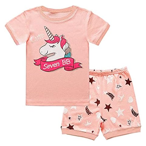 Morbuy Boys Unicorn Print Summer Pyjamas Cover