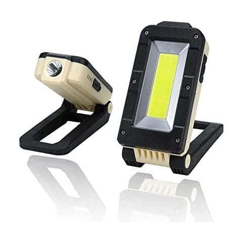 1 Pack USB Rechargeable Work Light,COB LED Inspection Lamp Magnetic, Lighting Outdoor Lighting ,Torch Portable Mini Flashlight,with Magnetic Base and Hook for Home, Workshop, Emergency Cover