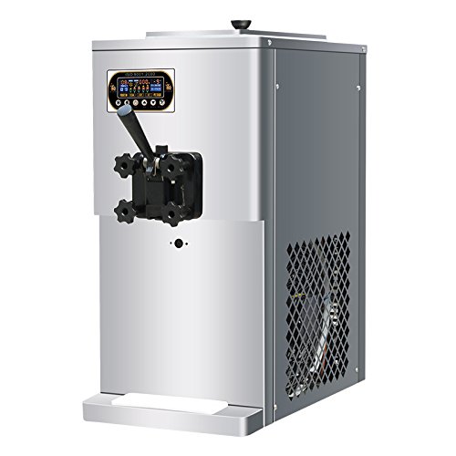 Kolice Commercial Mini Slim countertop ETL NSF Soft ice Cream Machine Desktop Soft ice Cream Machine Table top Soft ice Cream Maker ice Cream Maker