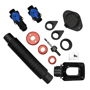 EarthMinded Rain Barrel Diverter Kit – Rain Diverter for 3 x 4 Inch Downspouts, Includes Spigot and Downspout Diverter – Convert Containers into Rain Barrels – Easy to Install