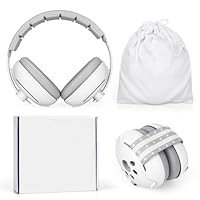 Fuutilake Gehörschutz Baby Lärmschutz Kopfhörer Kinder,mit Geräuschunterdrückung, Baby Gehörschutz 0-2 jahre Gehörschutz Ohrenschützer ideal für Alltag & Events (grau)