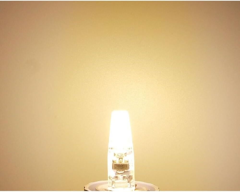 Luopan Indoor Lighting 20pcs/lot G8 LED Lamp 2835SMD 3W 20LED AC110-130V Dimmable Small Size Light Energy Saving (Size : OneColor)