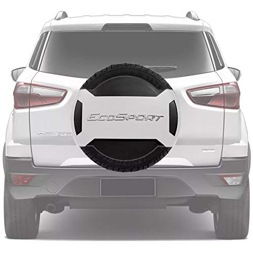 Capa de Estepe Rígida Parcial Ford Ecosport 2013 14 15 16 17 18 Branco Ártico