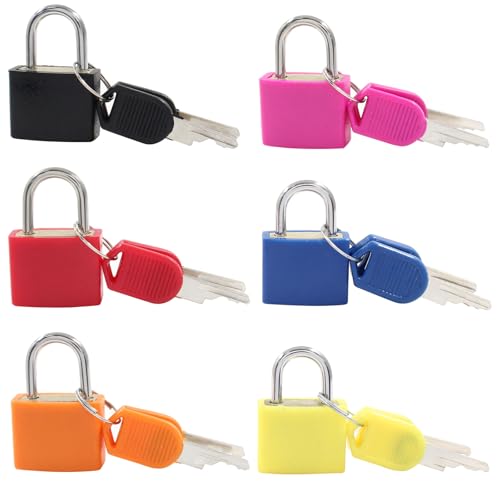 Waziaqoc 12 Pcs Luggage Locks with Keys