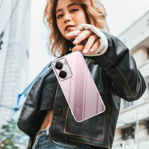 Image of Jkobi Back Cover for Realme P3 (Silicone Clear Shockproof Case with Camera Protection | Soft and Flexible | Transparent)