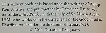 Paperback The Little Blue Book: Advent and Christmas Seasons, 2011-2012 (Six-Minute Reflections on the Sunday Gospels of Year B) Book