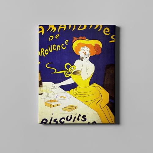 Lienzo mediano Amandines de Provence: decoración vintage ideal para salones