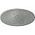 Ekena Millwork CM24X12MA Ceiling Medallion Primed