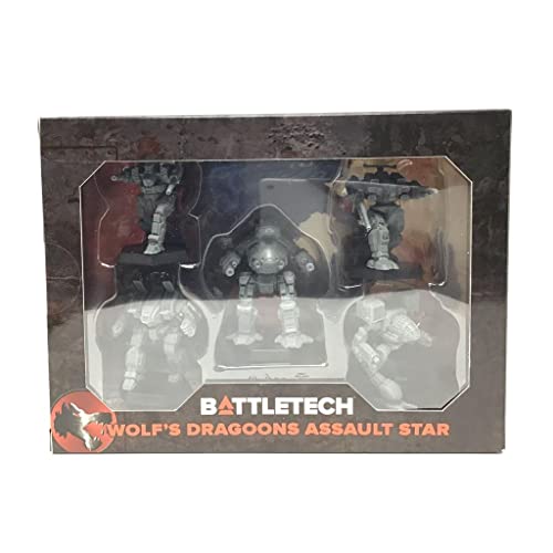 BattleTech Miniaturas Wolfs Dragoons Assault Star miniatura 2