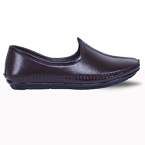 Image of DFR Loafers Sherwani Kurta Wedding Casual Juti Shoe for Men
