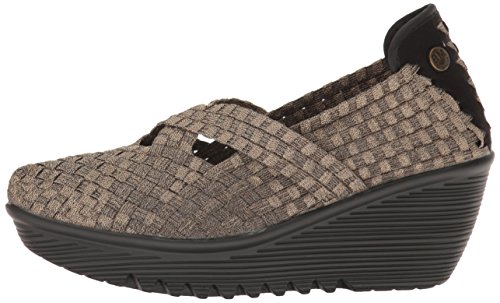 Bernie Mev Women's Cleopatra Wedge Pump, Bronze, 41 Eu/10.5 M Us #TOP7