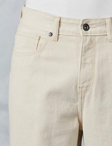 Image of Amazon Brand - Symbol Men's Baggy Fit Cotton Jeans | Mid Rise | Loose & Relaxed | Oversized Jeans Pant