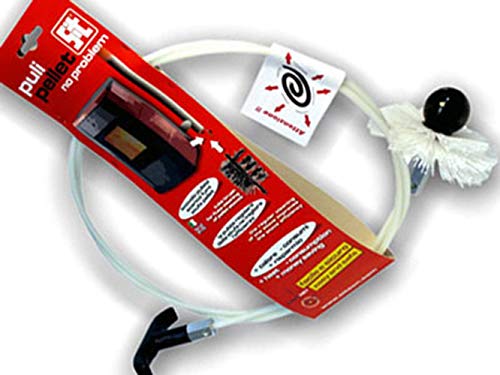 PYRO FEU 862489 Pulipellet mechanischer Reiniger für Ofenrohre, 5 m, Weiß