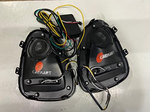 Image of Drl Day Time Running Light for Maruti Baleno Facelift 2019 Model with Matrix Indicator Imported (Neon Type)(Set of 2 with Complete Wiring)