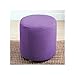 Stretch Alles Inklusive Hockerbezug Rund, Spandex Jacquard Bezug Für Fußhocker Weich Abnehmbare Möbel Protector Für Wohnzimmer Fußstütze Aufbewahrungshocker -Helles Lila