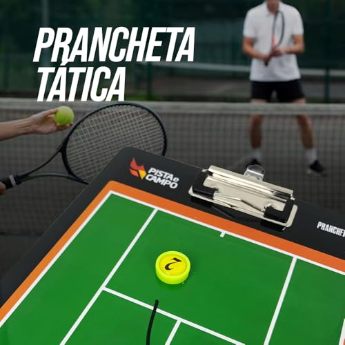 Prancheta Tática Magnética de Tênis Pista e Campo Dupla Face