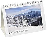 Winterlandschaften 2019 - Timokrates Tischkalender, Bilderkalender, Fotokalender - DIN A5 (21 x 15 cm)