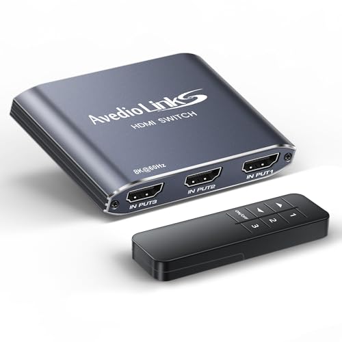 avedio links 4K@120Hz HDMIXCb` 3C1o Rt 8K@60Hz HDMI 2.1XCb`[{bNX 3|[gHDMIZN^[ 48Gbps HDR10+ VRR Dolby HDCP 2.3Ή PS5/PS4