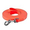 Toozey Sleeplijn voor honden, 5 m/10 m/15 m sleeplijn met polsband en nettas, waterdichte trainingslijn voor grote tot kleine honden, robuuste hondenriem