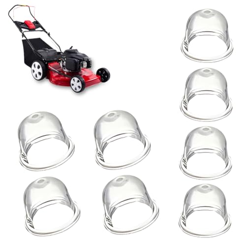 Pompe D'ampoule D'amorce,8 Pièces Transparente Carburant Primer Ampoule (19/22MM) Ampoules...