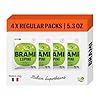 BRAMI Lupini Beans Snack, Chili & Lime | 7g Plant Protein, 0g Net Carbs | Vegan, Vegetarian, Keto, Mediterranean Diet, Non Perishable | 5.3 Ounce 4 Count