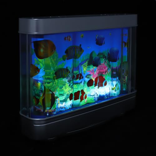 Lampe D'aquarium USB avec Effet Océan Virtuel Multicolore