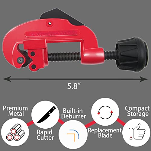 Golf Club Shaft Cutter, 2 in 1 Golf Club Cutting Tool with Built-in Deburrer, for Steel or Graphite Shaft, Handheld DIY Custom Fitted Golf Clubs - Thumbnail 4