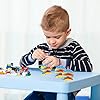 Yinkin 30 Pcs Sand Art Bottle Shell Necklaces Art Craft Bulk for Kids Craft Party Supplies Party Favors DIY Activity Group Included 10 Pcs Small Clear Plastic Mini Funnels, Sand Not Included #5