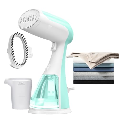 Image of Portable Handheld Steamer for Clothes - Clothes Steamer with 300ml Large Capacity, 15S Fast Heat-up 1350W Steam Iron, Remove Wrinkles for Travel /Hotel /Home