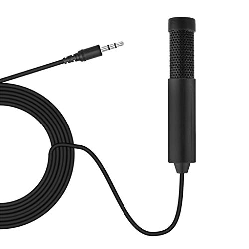 Microphone condensateur USB PC portable mini micro studio 3.5mm blanc pour voix