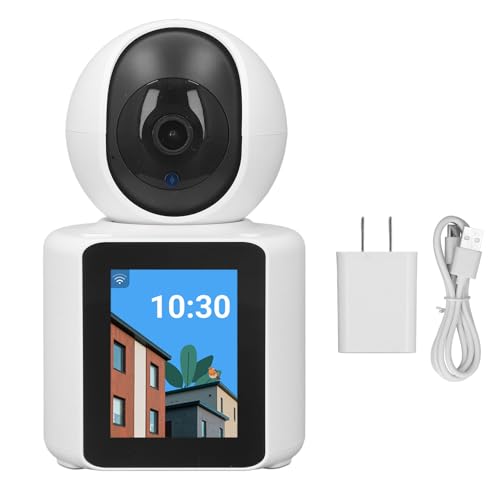 Câmera de Vídeo Inteligente, Lente de ângulo Horizontal 350° Vertical 60° 120 Graus Plugue Americano