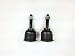 2 Pcs Front Lower Ball Joints