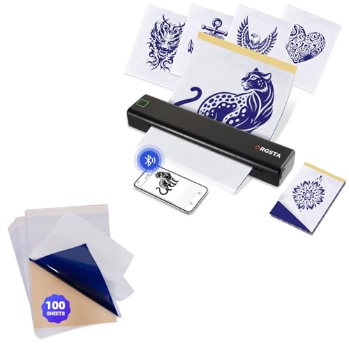 Imprimante à pochoirs de tatouage S008 pour créer des stencils nets