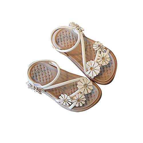 Toddler Baby Girl Shoes Small Flower Soft Bottom Shoe Dew Toe Shoe Bag Head Sandals Girl Sandals Baby Girls High