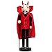 Northlight Red Devil Decorative Wooden Halloween Nutcracker Holding A Pitch Fork, 14"