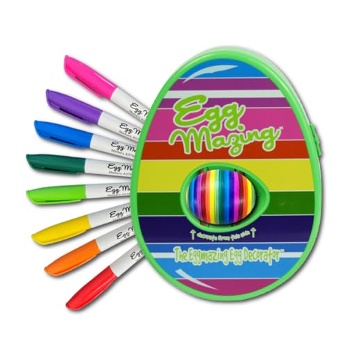 Eggmazing Egg Decorator Easter Egg Decorator Kit - Arts and Crafts Set - Includes Egg Decorating...