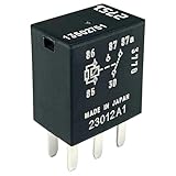 1-Pack 13502751 12V 30A/40A 5-Pin SPDT Automotive Relay - Compatible with General Motors Vehicles for Fuel Pump, Cooling Fan, AC Compressor