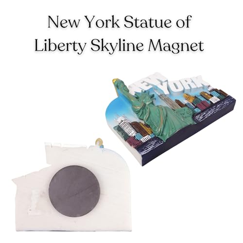 Imán Decorativo Estatua de la Libertad New York 2.12x2.4 in miniatura 4