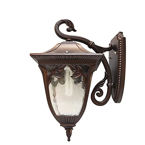 Applique étanche E27 avec diffuseur en verre et structure aluminium de lanterne - 4