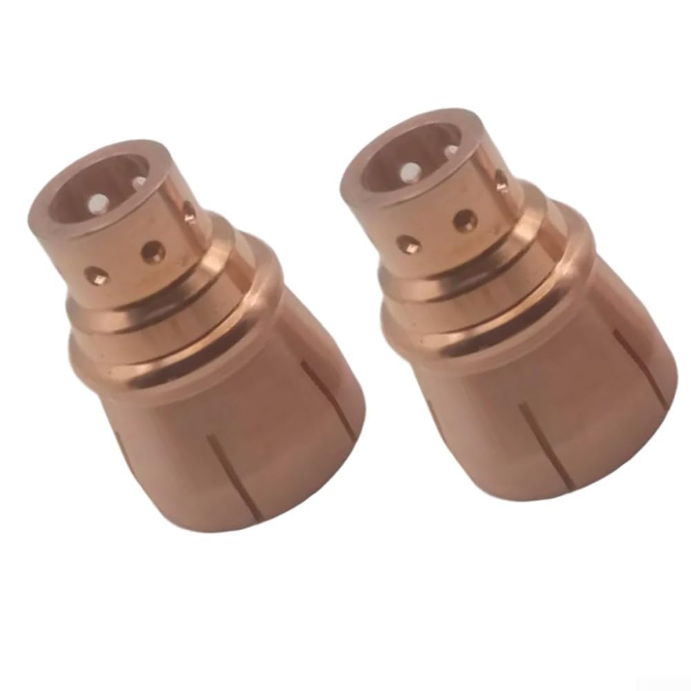 Consumibles para sopletes de corte por plasma, 2 uds 420399 reemplazo de Deflector cobre for antorcha Plasma aire Hypertherm PMX 30