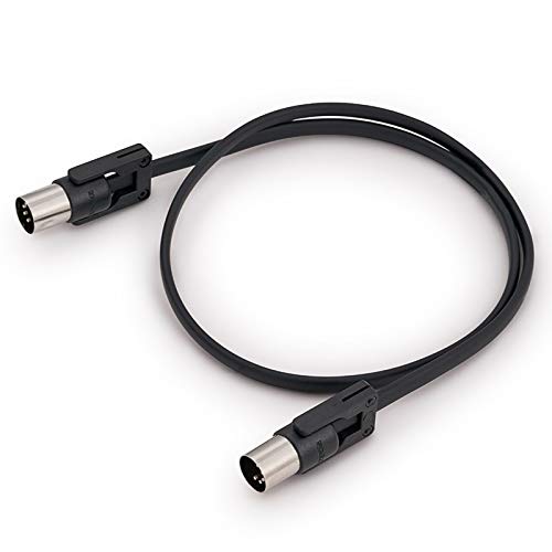Rockboard FlaX Plug Midi Cable, 60 cm   23,62 , Black